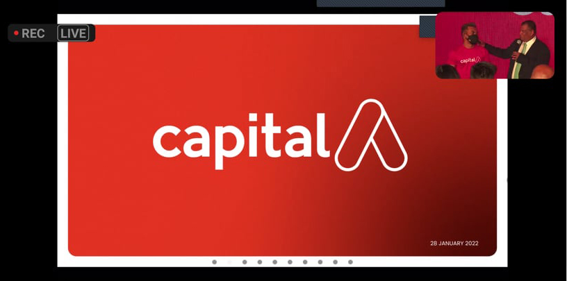 Capital A