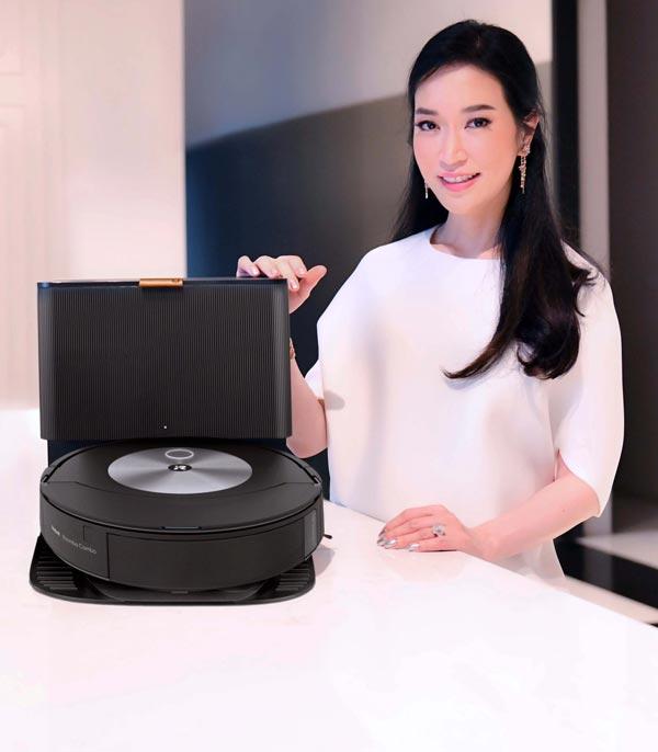 หุ่นยนต์ดูดฝุ่นและถูพื้น