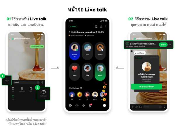 Live talk
